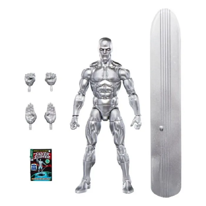 MARVEL LEGENDS ACTION FIGURE SILVER SURFER 15 CM